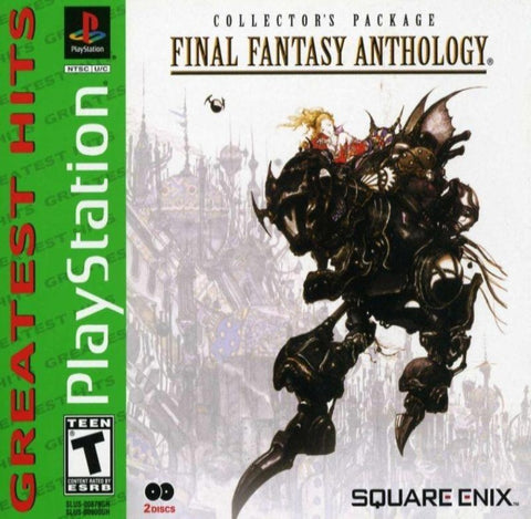 Final Fantasy Anthology Greatest Hits PS1 Used FFVI ONLY