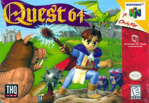 Quest 64 N64 Used Cartridge Only
