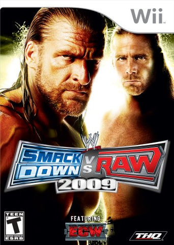 WWE Smackdown Vs Raw 2009 Wii Used