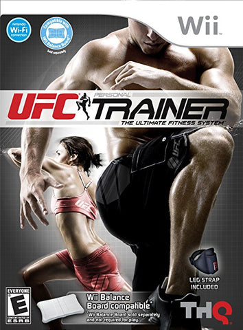 UFC Personal Trainer Ultimate Fitness Game Only Wii Used