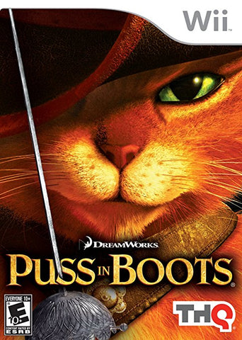 Puss In Boots Wii Used