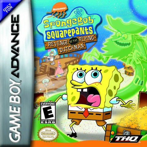 Spongebob Squarepants Revenge Of The Flying Dutchman Gameboy Advance Used Cartridge Only