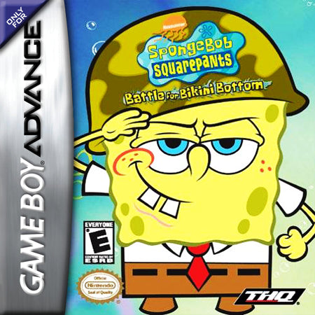 Spongebob Squarepants Battle For Bikini Bottom Gameboy Advance Used Cartridge Only