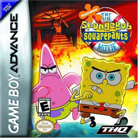 Spongebob Squarepants The Movie Gameboy Advance Used Cartridge Only