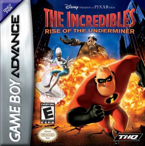 Incredibles Rise Of The Underminer Gameboy Advance Used Cartridge Only