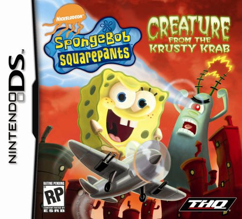 Spongebob Creature Krusty Krab DS Used Cartridge Only