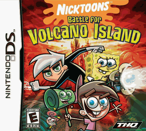 Nicktoons Battle For Volcano Island DS Used Cartridge Only