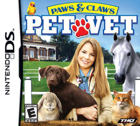 Paws & Claws Pet Vet DS Used