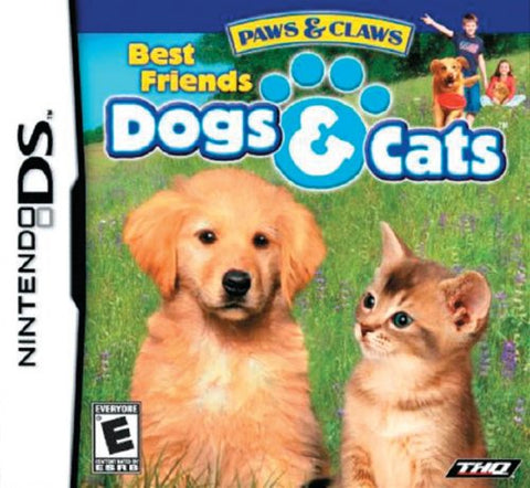 Paws & Claws Dogs Cats Best Friends DS Used