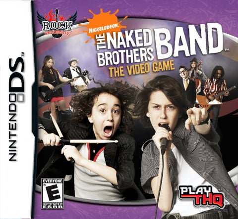 Naked Brothers Band Video Game DS Used