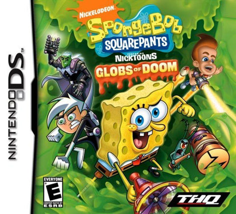 Spongebob Globs Of Doom DS Used Cartridge Only