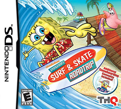 Spongebob Surf & Skate Road Trip DS Used Cartridge Only