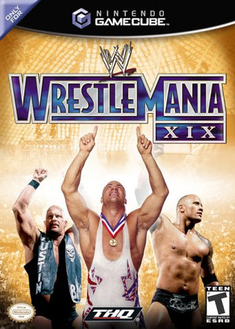 WWE Wrestlemania XIX GameCube Used