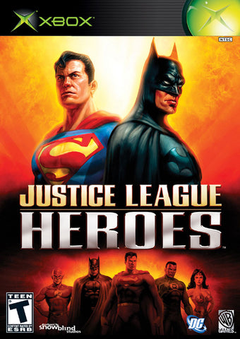 Justice League Heroes Xbox Used