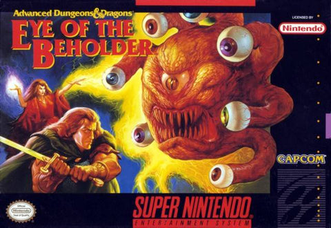 Eye of the Beholder SNES Used Cartridge Only