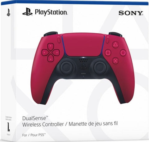 PS5 Controller Wireless Sony Dualsense Cosmic Red New