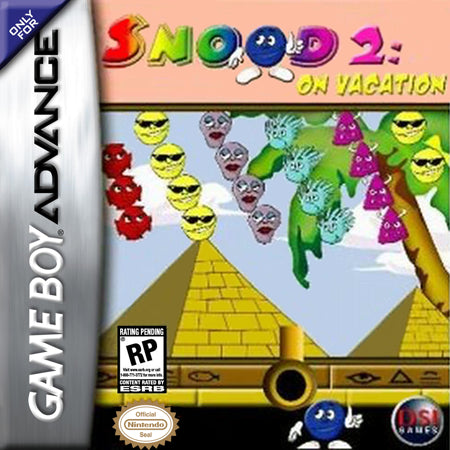 Snood 2 On Vacation Gameboy Advance Used Cartridge Only