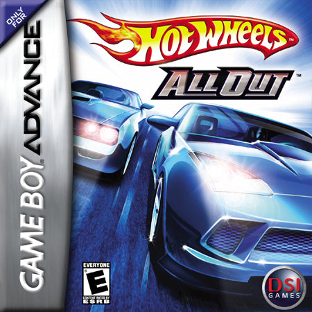 Hot Wheels All Out Gameboy Advance Used Cartridge Only