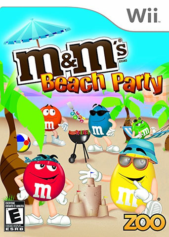 M & Ms Beach Party Wii Used