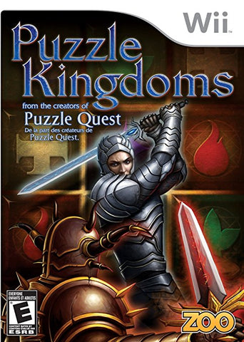 Puzzle Kingdom Wii Used