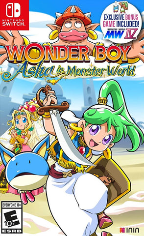 Wonder Boy Asha In Monster World Switch Used
