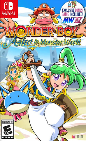 Wonder Boy Asha In Monster World Switch New