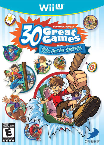 Family Party 30 Great Games Obstacle Arcade Wii U Used