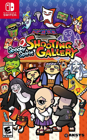 Spooky Spirit Shooting Gallery Switch New