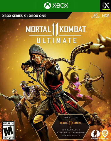 Mortal Kombat 11 Ultimate Edition Xbox Series X Xbox One Used