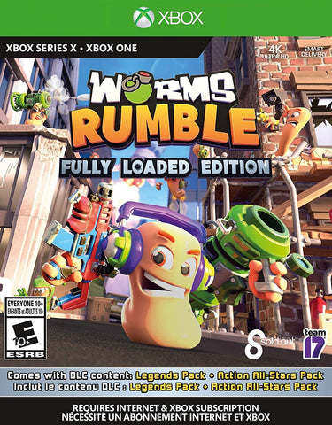 Worms Rumble Fully Loaded Edition Internet & Xbox Subscription Required Xbox Series X Xbox One New
