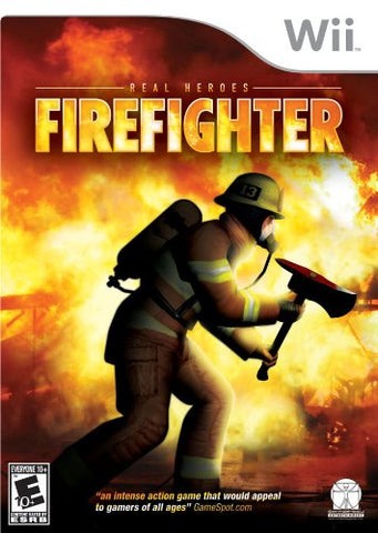 Real Heroes Firefighter Wii Used