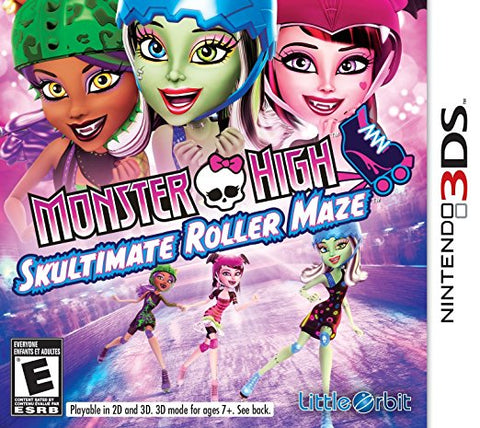Monster High Skultimate Roller Maze 3DS Used Cartridge Only