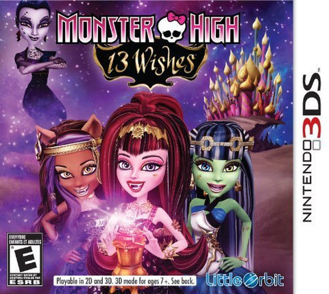 Monster High 13 Wishes 3DS Used