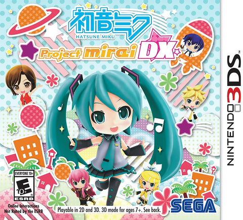 Hatsune Miku Project Mirai Dx 3DS Used
