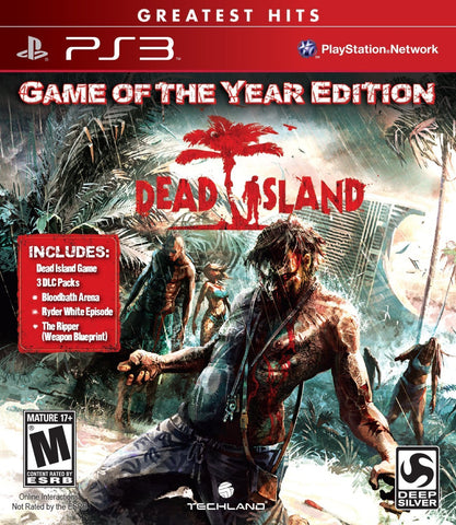 Dead Island GOTY Greatest Hits DLC On Disc (tear in shrink wrap) PS3 New