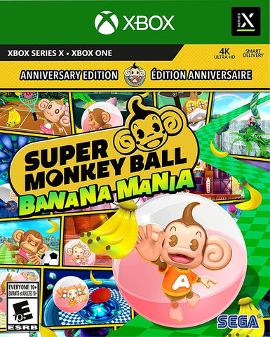 Super Monkey Ball Banana Mania Anniversary Launch Edition Xbox Series X Xbox One New