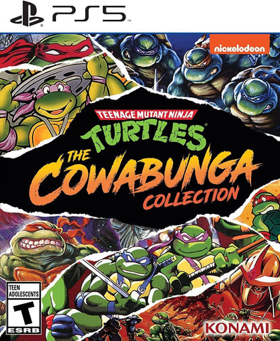 Teenage Mutant Ninja Turtles The Cowabunga Collection PS5 New
