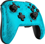 Switch Controller Wireless PDP Faceoff Pro Controller Blue Camo New