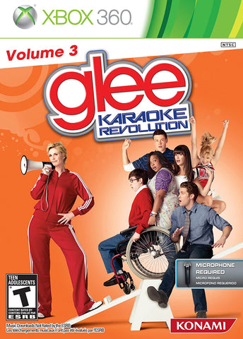 Karaoke Revolution Glee Vol 3 Mic Required 360 Used
