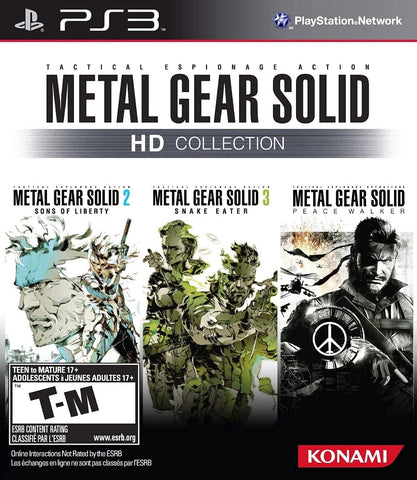 Metal Gear Solid Hd Collection PS3 New