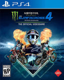 Monster Energy Supercross 4 PS4 New