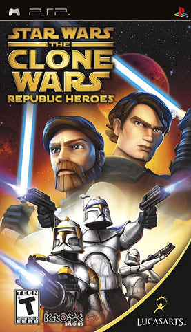 Star Wars Clone Wars Republic Heroes PSP Used