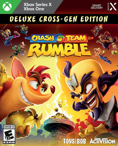 Crash Team Rumble Deluxe Edition (Cross-Gen Bundle) Xbox Series X Xbox One New