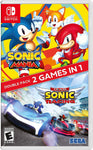 Sonic Mania And Team Sonic Racing Double Pack Switch Used