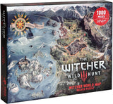 The Witcher 3 World Map 1000 Piece Puzzle New