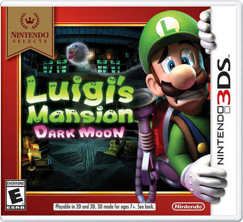 Luigis Mansion Dark Moon Nintendo Selects 3DS Used