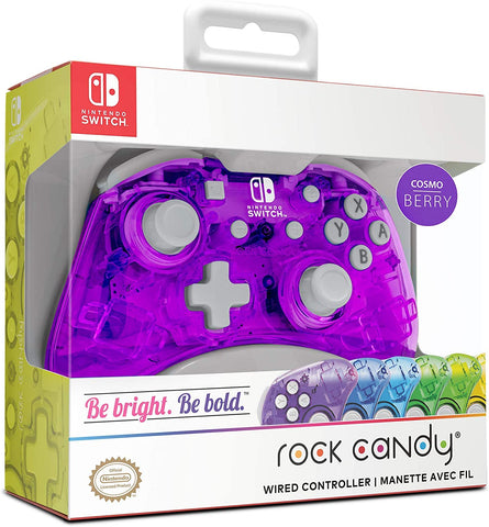 Switch Controller Wired Rock Candy Cosmoberry New