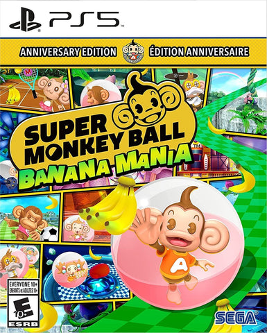 Super Monkey Ball Banana Mania Anniversary Launch Edition PS5 New