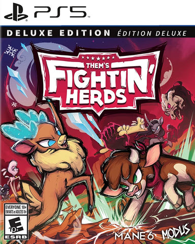 Thems Fighting Herds Deluxe Edition PS5 New