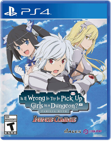 Is It Wrong To Pick Up Girls In A Dungeon Familia Myth Infinite Combat PS4 New
